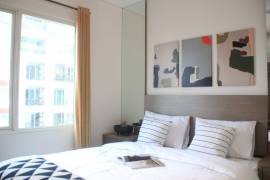 Designer Master Bedroom Apartment Thamrin Residence 38AK