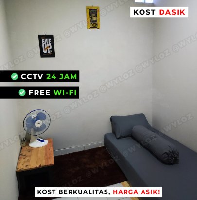 Kos Pria Murah Jakarta Kost Dasik Springbed Wifi CCTV Joglo, Pos Pengumben, Srengseng, Permata Hijau