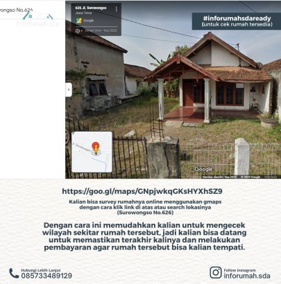 Kontrakan Rumah Sidoarjo Kota Murah dan Nyaman