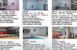 Kost Harian/Bulanan Disc 20% (Buka 24 Jam)