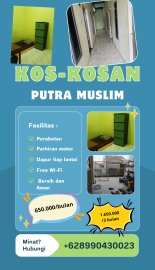 Terima Kost Putra Muslim 