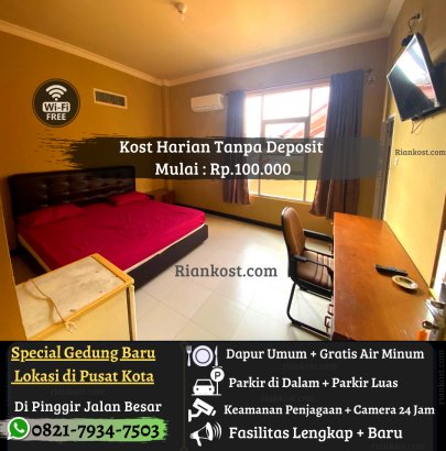 Hotel Murah Hanya 100 Ribu di Pusat Kota Palembang | Kebersihan Terjamin