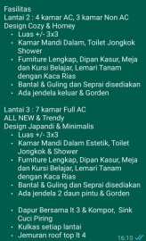 Kost Nyaman Cozy Mahasiswi/Karyawati UI/Gunadarma Depok Margonda