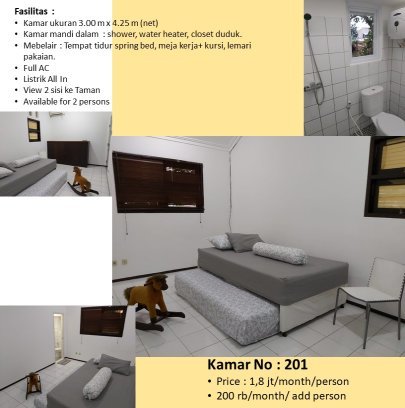 KOST DI CILEDUK - LARANGAN - BARAT  JAKARTA 