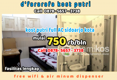 kost putri Komplek Transmart, Pusat Kota Sidoarjo, 