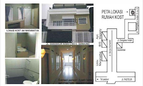 Kamar Kost Kota Bandung fasilitas lengkap (Harga Promo)