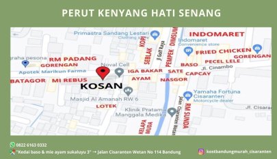 Kost Wifi Cisaranten Bandung Timur