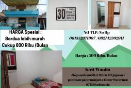 Kost putri dekat PT Berlina ,karyamitra ,OT,Indofood