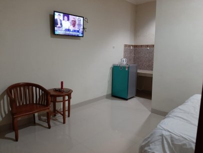 Kost Elite bergaya Apartement lengkap fasilitas ada tempat dapur isi kulkas