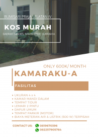 Kost Murah KAMARAKU Area Lontar, Sambikerep, Surabaya