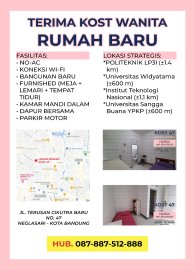 KOST 47 (MAHASISWI/KARYAWATI) CIKUTRA-KOTA BANDUNG