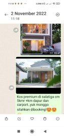 Disewakan kos premium d salatiga