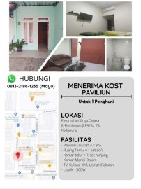 Menerima kost paviliun