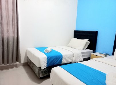 Kost Cendrawasih Serang Twin Bed Lengkap Dekat Ke  UPG - Universitas Primagraha