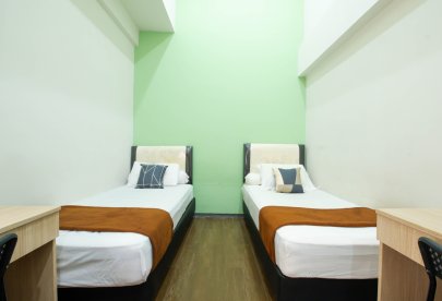 Kost Harian & Mingguan Toba Mansion Twin Bed Dekat Ke Citywalk Sudirman